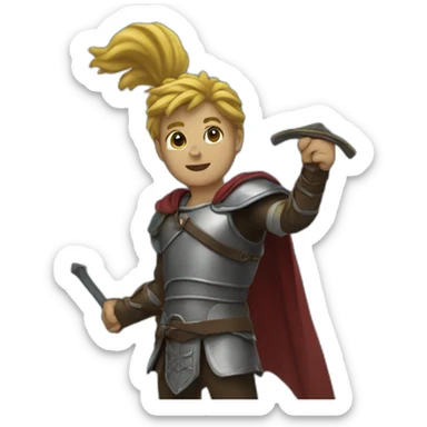 ocr holding sword to the sky sticker