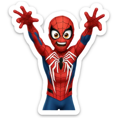 Spiderman sticker