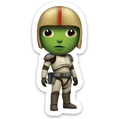 Good soldiers follow orders. Star Wars. Clone phase 2. Order Sixty Six sticker