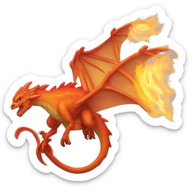 Dracaufeu  sticker