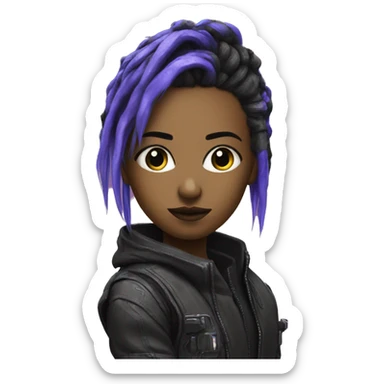 Cyberpunk growing schedule  sticker