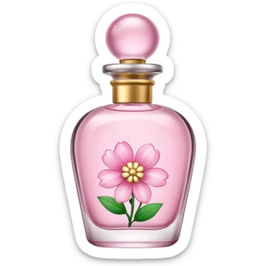 perfume pink sticker
