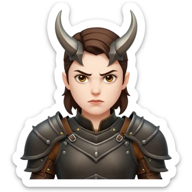 demon hunter sticker