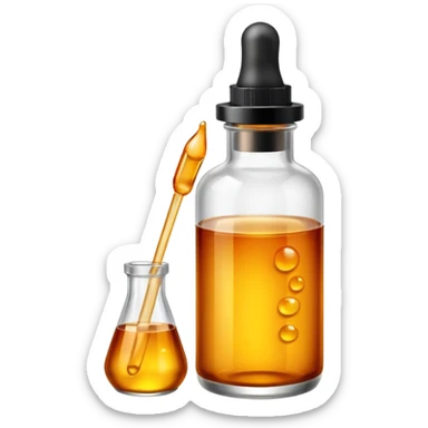 serum skincare sticker
