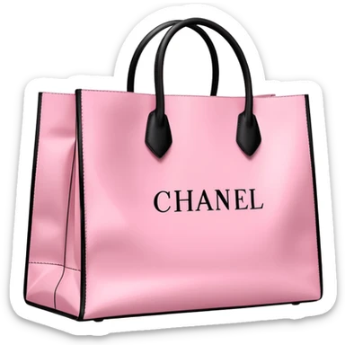 Victoria secret shopping bag, Sephora shopping bag, Chanel shopping bag sticker