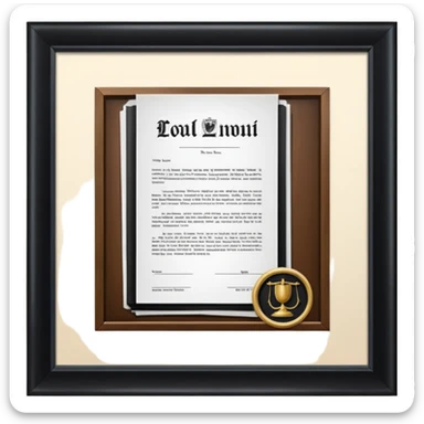 Courtroom Items, Legal Document – official case file or contract

 sticker