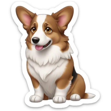 Cardigan welsh corgi sticker