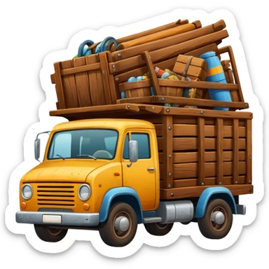 truck load sticker