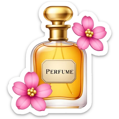 Perfume sticker
