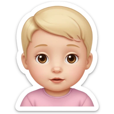 Baby aesthetic sticker