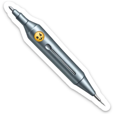 Tattoo needle sticker