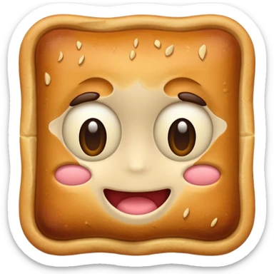 Tasty crousty sticker