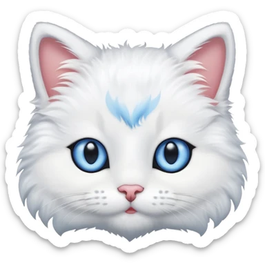 I need a cute cat head icon. sticker