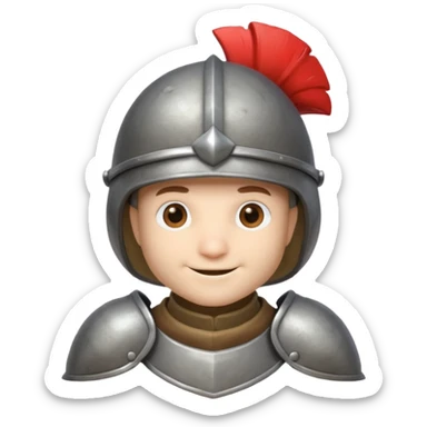 mushroom knight portrait, head and shoulders only, mushroom cap helmet, tiny armor collar, heroic smile, fantasy vibe, 3D cartoon, mobile game icon style, clean background, no text, no watermark
 
 sticker