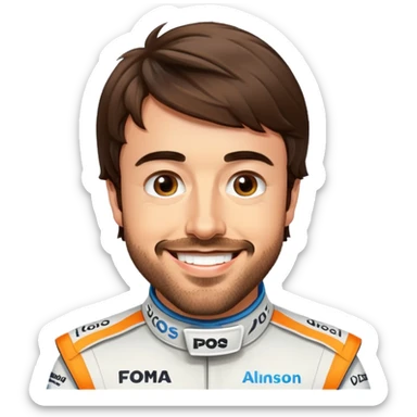 Fernando Alonso sticker