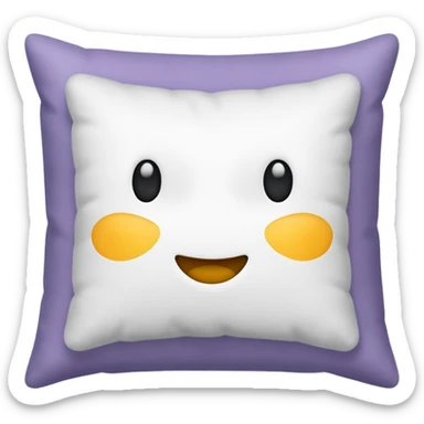PILLOW sticker
