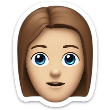 R2-D2 with a humanface (blue eyes and brown hair) sticker