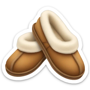 UGG slippers  sticker