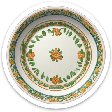 Big uzbek plate sticker