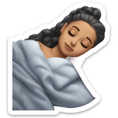 Ariana Grande sleeping sticker