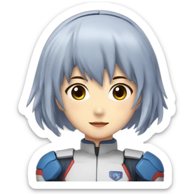 Rei Ayanami sticker