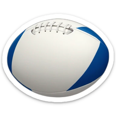 rugby ball sticker
