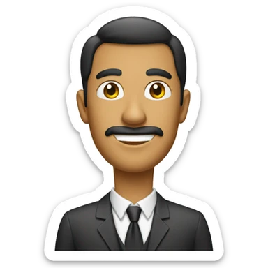 salarié en vacanes sticker