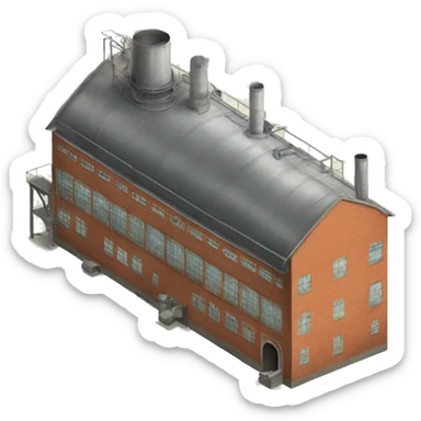 factory XX century sticker