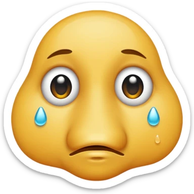 a nose with snot  sticker