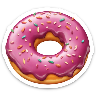 doughnut sticker