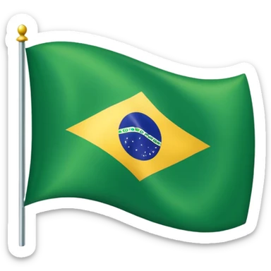brazilflag sticker