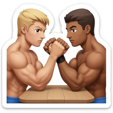 Arm Wrestling sticker