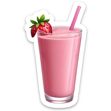 smoothie strawberry sticker