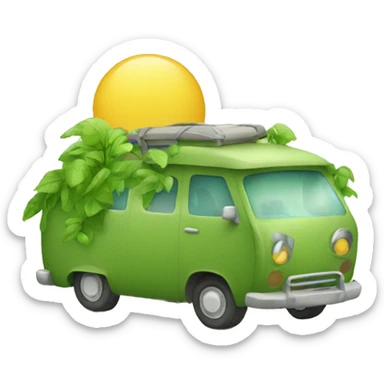 traveling ecologic  sticker