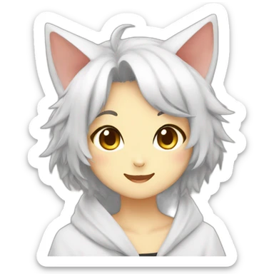Neko sama sticker