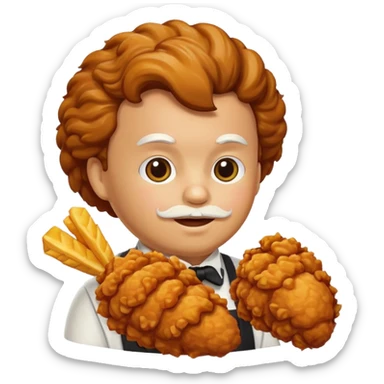Kfc chicken sticker