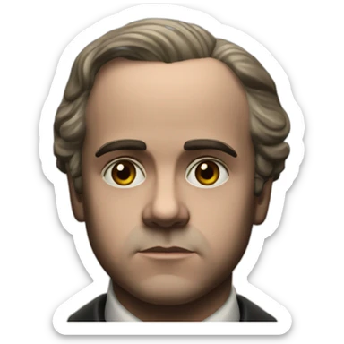 Vito Corleone young sticker