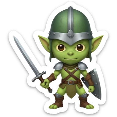 Goblin soldie  sticker