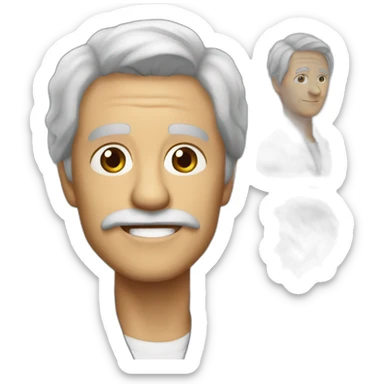 gran maestro de pelirrojo sticker