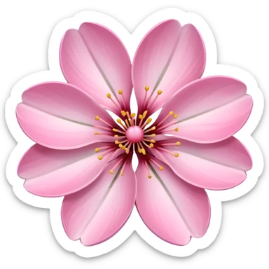 Cherry blossom flower sticker