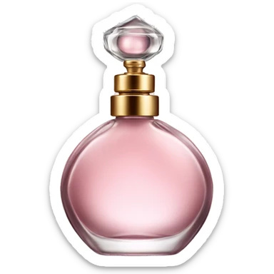 nude perfume bottle sticker