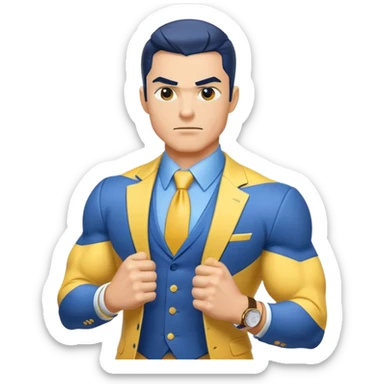 Invincible from the show invincible  sticker