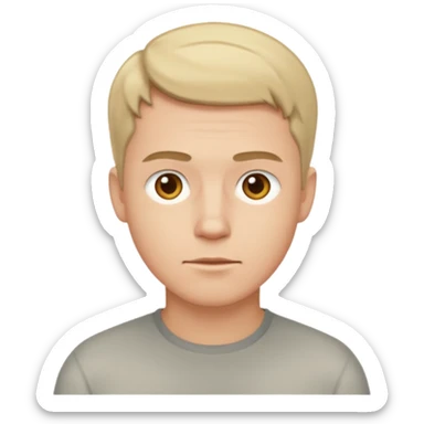 white man came up with the idea sticker