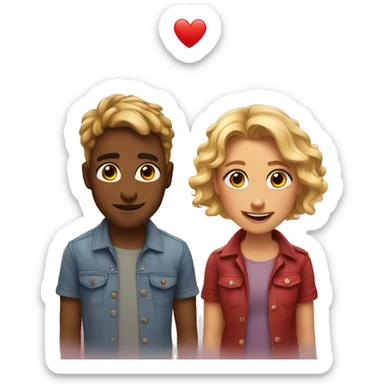 mix these two emojis 🫶❤️ sticker