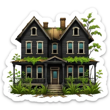 
Casas abandonadas sticker