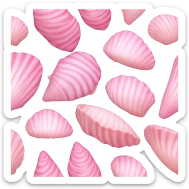 Pink Shell sticker