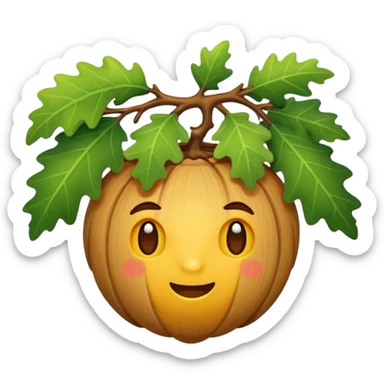 oak besoms sticker