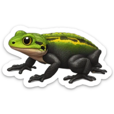 Salamandra lusitanica sticker