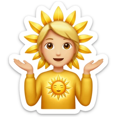 praise the sun sticker