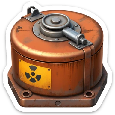 anti-personnel mine sticker